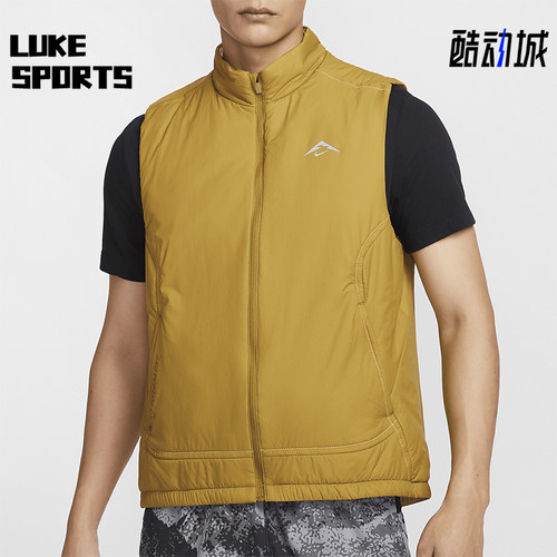 耐克男士拉链运动跑步马甲