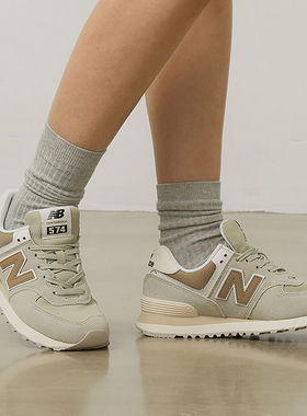 New Balance/NB正品2025新款女子潮流百搭低帮运动休闲鞋WL574DP2