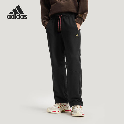 Adidas/阿迪达斯官方正品NYR FT KN PNT 男士直筒休闲长裤KE4065