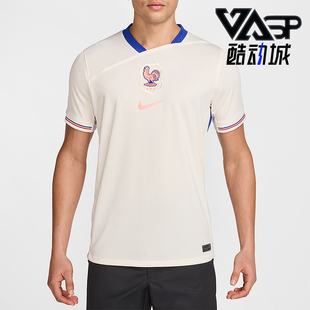 Nike/耐克正品 Dri-FIT男士图案足球训练经典运动短袖FZ9023-110