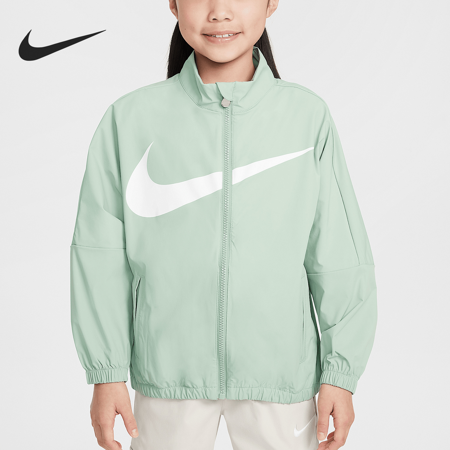 Nike/耐克正品Swoosh小童梭织户外运动休闲外套II2415-099