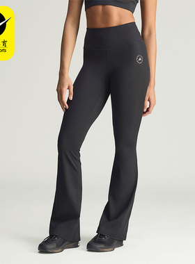 Adidas/阿迪达斯正品2025冬季款女士日常高腰运动紧身长裤KF9109