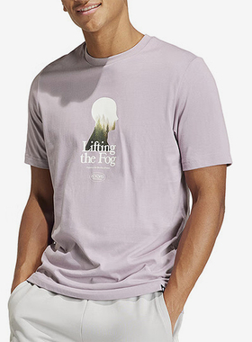 Adidas/阿迪达斯正品M WLLNSS TEE 1男士针织短袖T恤IM8264