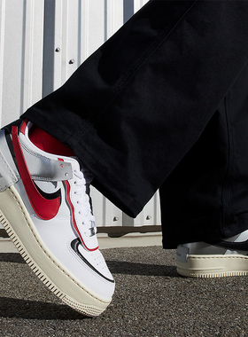 Nike/耐克正品AF1 Shadow 女士空一号耐磨运动鞋FN6335-100