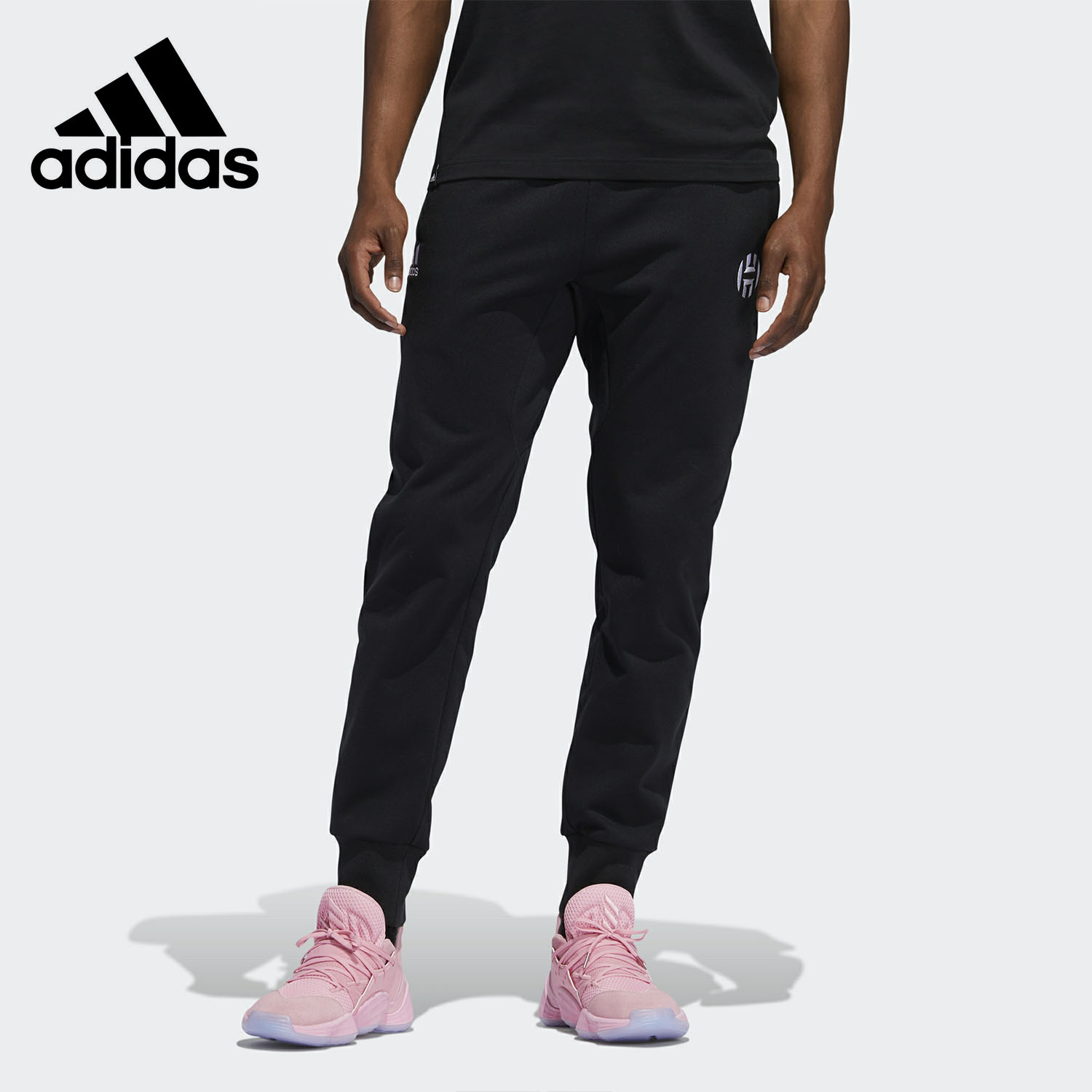 Adidas/阿迪达斯正品HARDEN FLE PANT 男子篮球运动长裤 DX6828