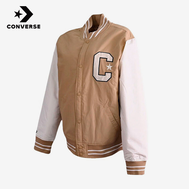 Converse匡威正品新款男女同款棒球服休闲运动夹克外套10024655