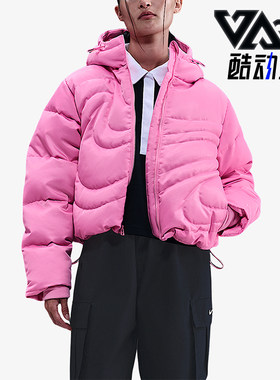 Nike/耐克正品冬季女士连帽时尚短款休闲保暖羽绒服IB2006-606
