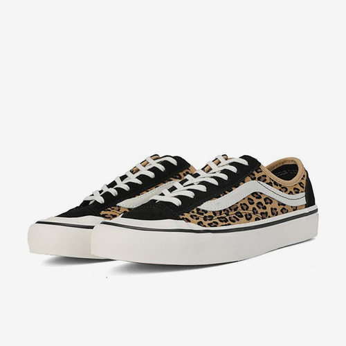 VANS范斯正品Style 36复古豹纹印花男女同款休闲帆布板鞋VN0A3MVL