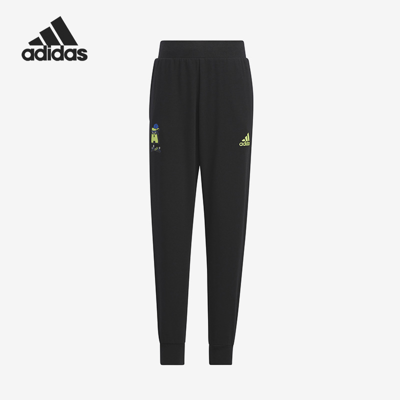 Adidas/阿迪达斯正品当季新款小童时尚简约运动长裤IN6543