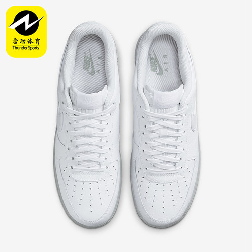 Nike/耐克正品Air Force 1男士运动低帮系带耐磨板鞋HV6418-100