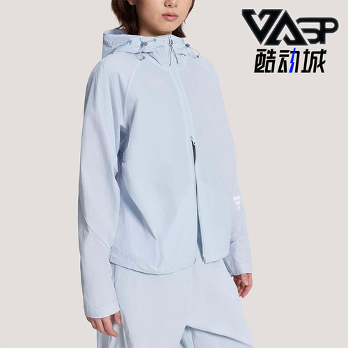 Adidas/阿迪达斯正品FOS WOVEN JACKET女士轻盈连帽夹克KS2733
