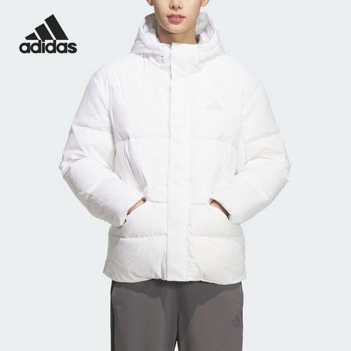 Adidas/阿迪达斯官方正品V DOWN JKT男女保暖运动羽绒服KQ5520