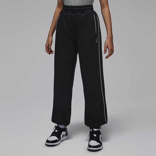 Nike/耐克正品JORDAN大童休闲运动束脚刺绣针织长裤IR8008-010