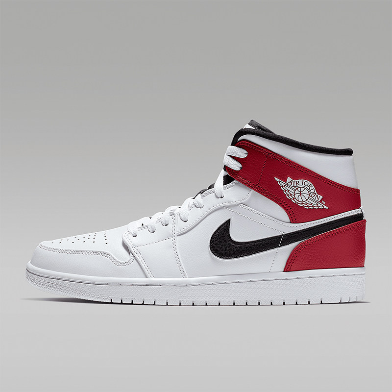Nike/耐克正品JORDAN 1 MID男士中帮复古篮球鞋554724-116