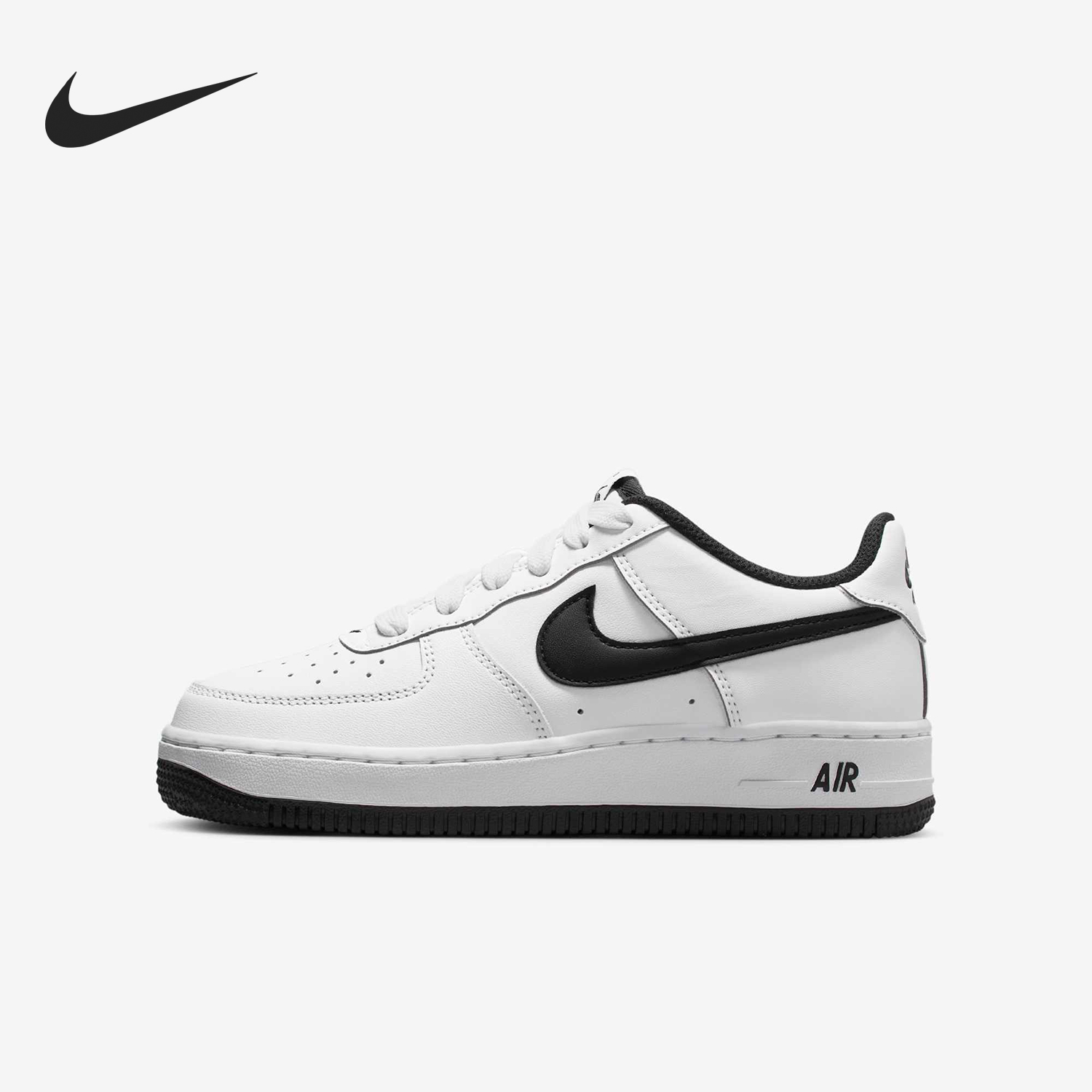 Nike/耐克正品Air Force 1 GS女子大童时尚板鞋DV5458-134