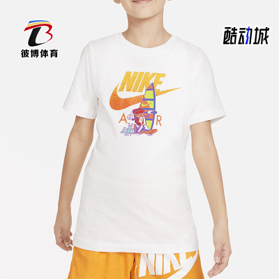 Nike/耐克大童印花休闲短袖