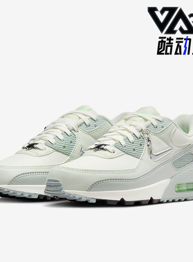 Nike/耐克正品Air Max 90女士低帮气垫减震耐磨跑步鞋FN6948-100