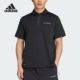 男士 2025新款 时尚 户外短袖 JI8331 Adidas POLO衫 阿迪达斯正品