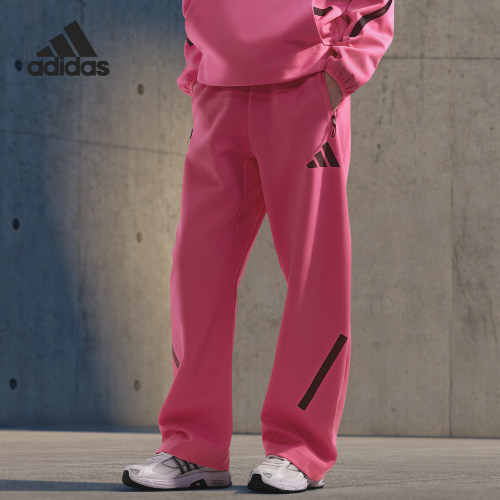 Adidas/阿迪达斯官方正品秋季女士Z N E运动训练休闲长裤JD6412