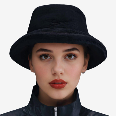 Nike/耐克正品Apex Puffle男女夹棉蓬松经典保暖渔夫帽IF8853-010