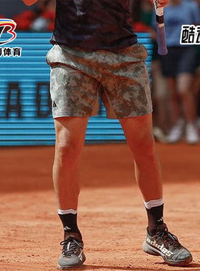 Adidas/阿迪达斯正品夏季新款男士网球训练运动短裤HT7225