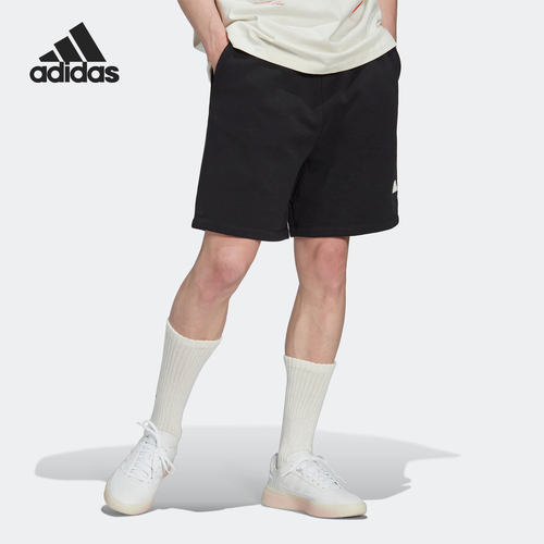 Adidas/阿迪达斯正品宽松透气男子健身训练运动五分裤HG2067