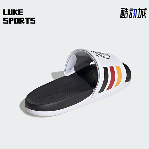 Adidas/阿迪达斯正品ADILETTE CMFT DFB男女舒适时尚拖鞋HQ2527