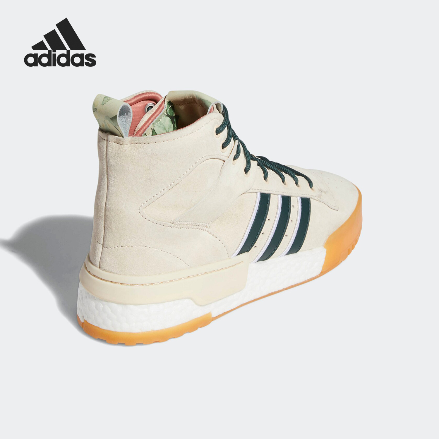 Adidas/阿迪达斯正品运动男士复古减震系带时尚板鞋F35091