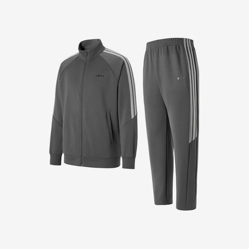 Adidas/阿迪达斯正品M Q3 Tracksuit男士立领经典长袖套装KG8952
