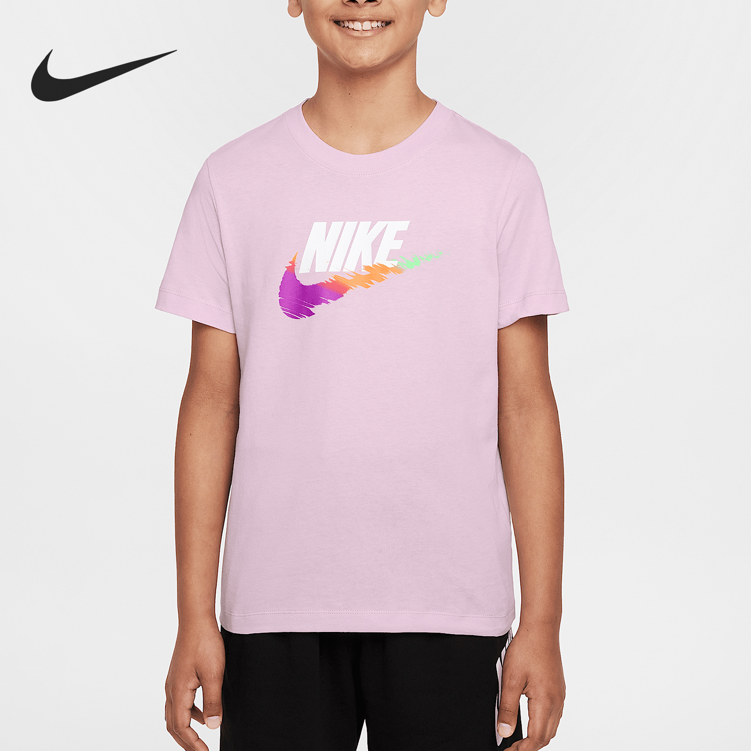 Nike/耐克正品Sportswear大童柔软轻盈透气短袖HM5854-537