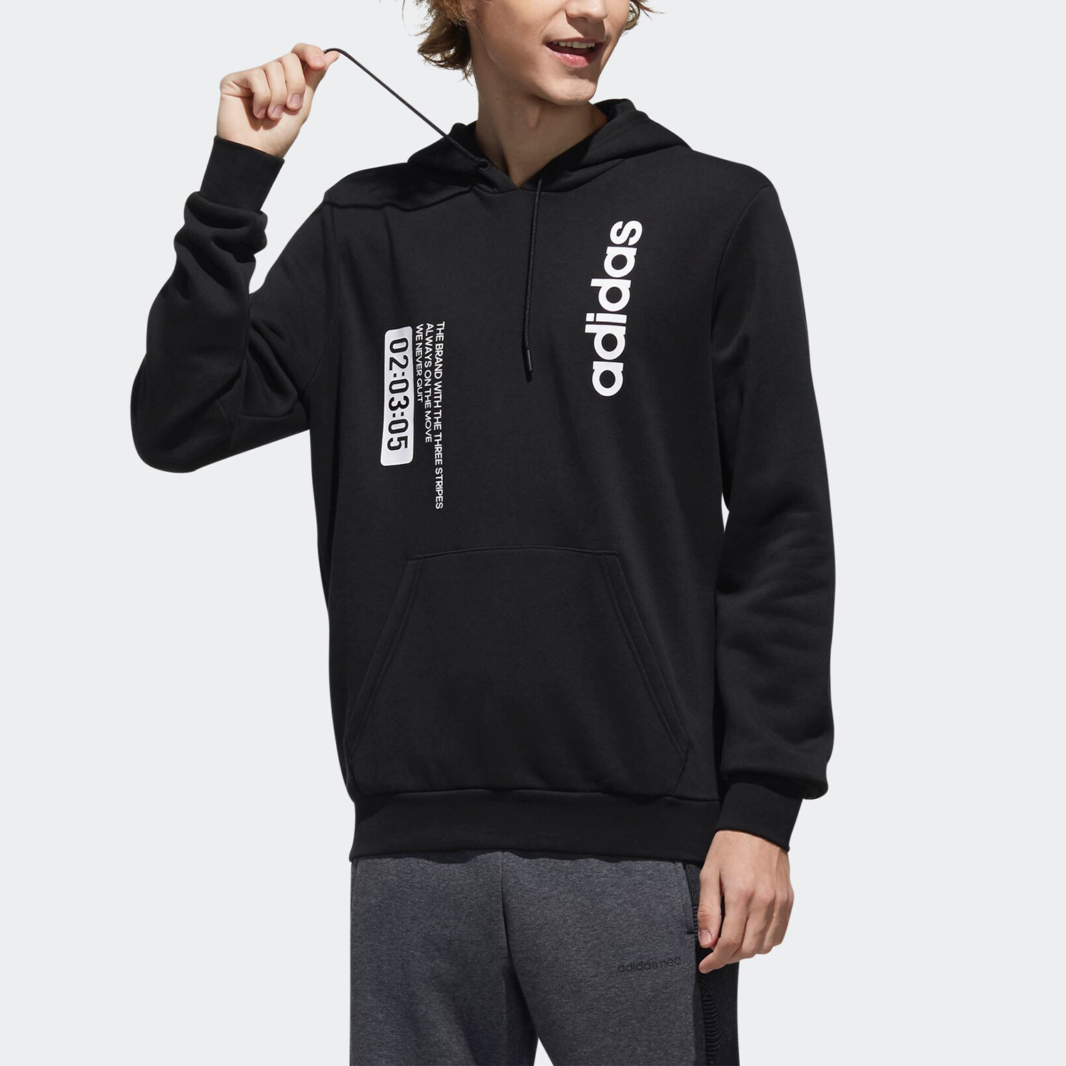 Adidas/阿迪达斯男正品 新款运动服舒适保暖卫衣套头衫DW8181