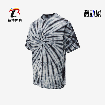 Nike/耐克正品JORDAN新款男黑白扎染圆领经典短袖T恤IF3151-133
