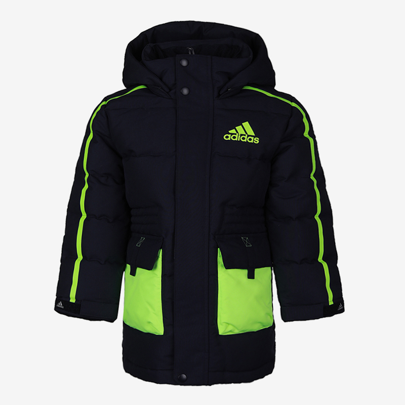 阿迪达斯儿童运动连帽羽绒服