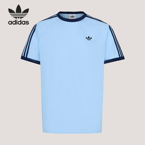 Adidas/阿迪达斯官方正品三叶草男士日常休闲亲肤透气T恤KG6323