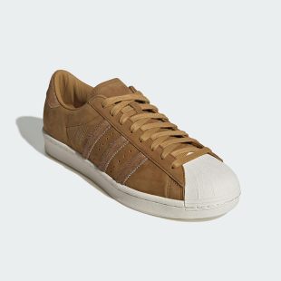 男女耐磨系带贝壳头板鞋 Adidas 款 2025秋季 JQ3265 阿迪达斯正品