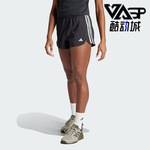 Adidas/阿迪达斯正品PACERWVNHIGH女士梭织运动短裤IT7760