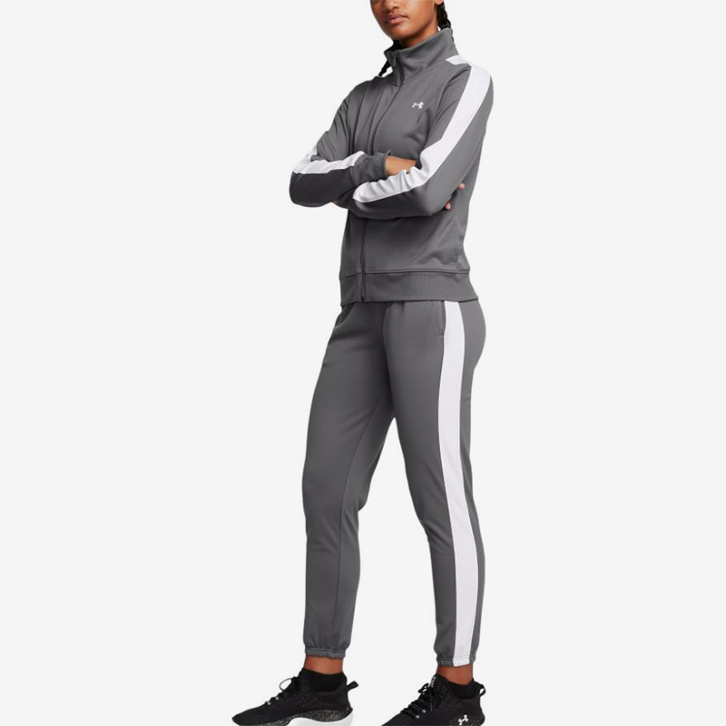 UA/安德玛正品Tricot Tracksuit女子运动休闲训练套装1365147-026