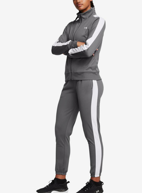 UA/安德玛正品Tricot Tracksuit女子运动休闲训练套装1365147-026