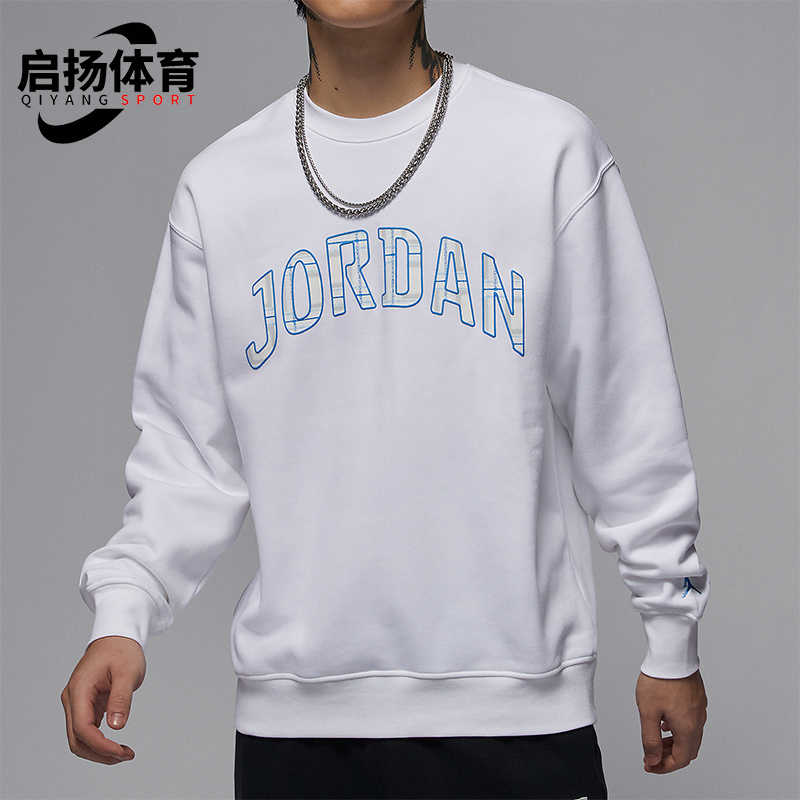 耐克男士加绒圆领卫衣