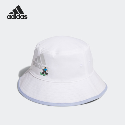 Adidas/阿迪达斯正品GFX BUCKET新款男女运动渔夫帽子IA5271