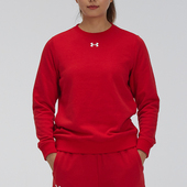 21600302 运动女士圆领宽松潮流户外卫衣套头衫 600 安德玛正品