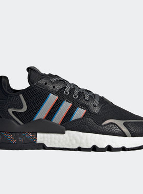 Adidas/阿迪达斯正品三叶草 JOGGER 男女反光缓震运动鞋 H01718