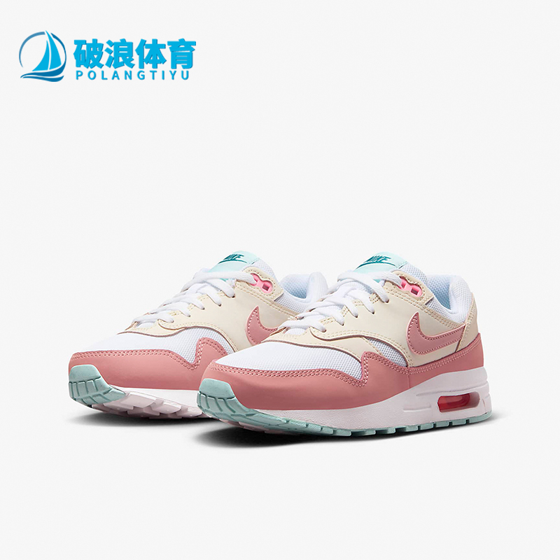 Nike/耐克正品Air Max 1儿童耐磨缓震回弹时尚运动鞋DZ3307-101