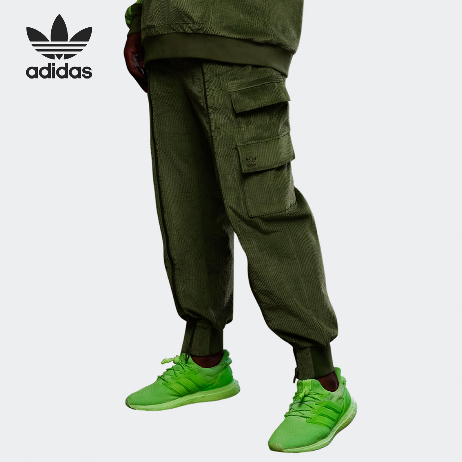 Adidas/阿迪达斯正品三叶草IVY PARK碧昂丝男女长裤HM2596