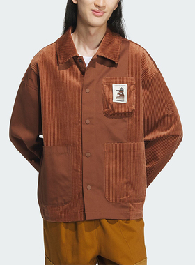 Adidas/阿迪达斯正品U VBE JKT 2 情侣款运动夹克外套IK5086