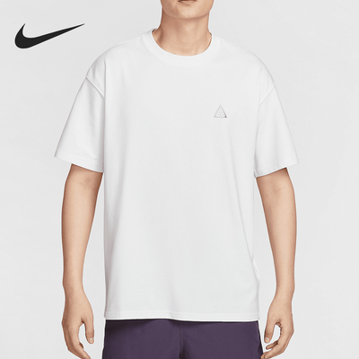 Nike/耐克正品2025夏季款男士时尚印花针织短袖IF0371-121