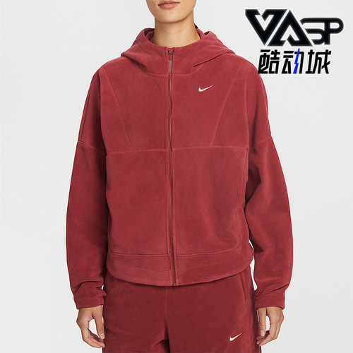 Nike/耐克正品One Therma-FIT女士刺绣连帽保暖外套HV3699-613