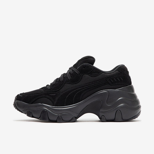 Puma/彪马正品PULSAR WEDGE女士低帮厚底耐磨运动休闲鞋395449-01