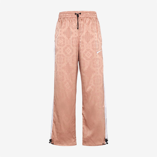 Nike/耐克正品春夏男士拼接丝绸抽绳直筒休闲运动长裤CT4088-605
