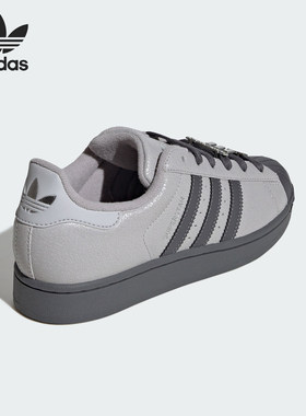Adidas/阿迪达斯官方正品三叶草女士经典贝壳头耐磨板鞋IH1629